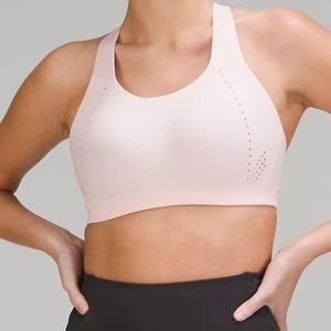 Lululemon Pink Air Support Bra in 38DD